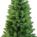 Small Christmas Tree 4FT Artificial Mini Xmas Tree for Christmas Halloween House Decor, Green