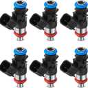 BDFHYK Fuel Injector 0280158233 Compatible with 2011-2017 Dodge Charger Grand Caravan Jeep Ram 1500 Chrysler 200 300 3.6L V6 Trucks Replacement Kit 05184085AC 4G2269 FJ1147 67754 550-2109 Set of 6