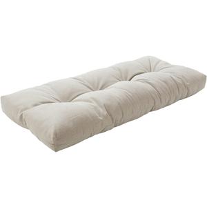 FUNHOME Outdoor Bench Cushion 48 x18 inch with Non-Slip Grips,Water Resistant Porch Swing Cushion,Bench Pillow Pads,Tufted Cushions for Patio Garden Furniture,48" Seat Cushions(Light Brown)