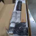 PhoenixCrest 15FTx9FT Large Patio Umbrellas,Patio Double-Sided Umbrella With Base and Crank,Outdoor Rectangle Market Umbrella for Patio, Lawn & Garden and Poolside,Dark Gray