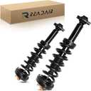 Rear Complete Strut Assembly & Shock Absorber w/Coil Springs Compatible with 2002 2003 L-exus ES300 Toyota Camry, Replace 171492 171493 (Set of 2)