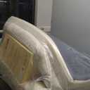 EHEYCIGA Orthopedic Dog Beds for Extra Large Dogs, Waterproof Memory Foam XL Pet Bed with Sides, Non-Slip Bottom and Egg-Crate Foam Big Dog Couch Bed with Washable Removable Cover, Beige (44.0"L x 32.0"W x 6.5"Th)