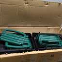 Tgeyd Nesting Boxes - 6 Holes for Laying Eggs - Chicken Brooder Box With Perch - Coops for Up to 24 Chickens