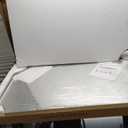 ANDY STAR Chrome Bathroom Mirror 24x40 Inch, Scalloped Mirror for Bathroom, Polished Chrome Framed Mirror in Anti-Rust Stainless Steel Metal Thin Frame Deep 1", Hangs Vertically or Horizontally