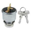 Carbman Ignition Switch Replacement for 17421G1 Key Switch 2 Terminal, 2 Key, 81-UP Gas & Electric