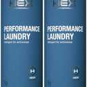 HEX Performance Laundry Detergent, Fresh & Clean, 100 Loads (Pack of 2) - Designed for Activewear, Eco-Friendly, Concentrated Formula
