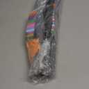 Magnetic Chalkboard Contact Paper for Wall, Self-Adhesive Magnet Wall Sheet with 79 Magnete Letters for Kids and 12 Colors Chalk Markers, Magnetic Wallpaper Stickers (Black, 47.2x18)