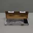 Soobest LED Digital Wall Clock with Seconds, Electric Clock Plug Auto DST Dimmer LED Large Display 10 Inches (White)