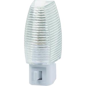Westek 71053 Faceted Manual On/Off Night Lite, White