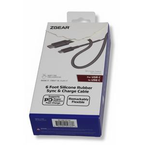 6 Foot Silicone Rubber Sync