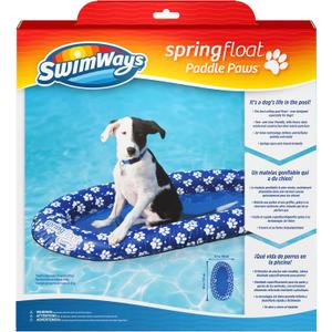 SwimWays Paddle Paws Spring Float Dog Raft, Small (0-65 lbs.)