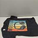 Electronic Music Lover DJ Gift Vintage Retro Headphones T-Shirt Small size Small