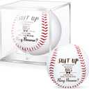 2 Pcs Ring Bearer Baseball Gift Will You Be Our Ring Bearer Proposal Gifts Baseball with Display Case Wedding Request Present for Wedding Day Party Favor