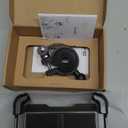 Lamicall Bike Phone Mount Holder - Motorcycle Phone Mount, Adjustable Cell Phone Holder, Bicycle Scooter Handlebar Cradle Clip for iPhone Air 17 Pro Max/ 16 Plus, 15 Plus, iPhone 14 and 4.7-6.8" Phone (Black)