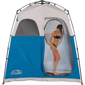 Instant Camping Shower Tent Privacy Shelter with 1 Room/2 Rooms,