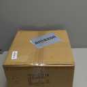 Mid Century Modern Semi Flush Mount Ceiling Light with Pleated Fabric Shade, 12.5 in Drum Gold Light Fixture with Lights, Beige White Linen Lamp for Bedroom, Living Room, Dining Room, Hallway