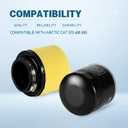 Dual Stage Air Filter with Fuel Filter Oil Filter Spark Plug Compatible with Arctic Cat 375 400 500 2x4 4x4 Replace 0470-391 0470-322 FS-936
