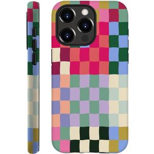 SEized Case Compatible with for iPhone 11 Pro,Colorful Checkerboard Phone Case for Girl Women Boy Men,Durable Protection Case for iPhone 11 Pro