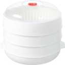 Microwave Vegetable Steamer, Microwave Steamer for Vegetables, Microwave Heating Bowl, Micro Cookware for Cooking (3 - Layer)