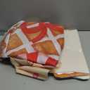 Oudain 2 Pcs Christmas Gingerbread House Decoration Christmas Gingerbread Train Table Decoration with Ginger Bread Man Tablecloth Xmas Candy Cardboard Cutout for Birthday Party School Classroom Decor