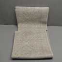 MIULEE 2x6 Washable Hallway Runner Rug, Vintage Long Rug for Hallway Kitchen Bedroom Laundry Room Bathroom, Non-Slip Stain Resistant Soft Throw Carpet Floor Mat, Neutral Beige