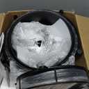 SNTD Fruit and Vegetable Basket Bowls for Kitchen with Metal Top Lid, 5 Tier Rotating Storage Rack Cart for Potato Onion Banana, Wire Basket Organizer on Wheels, Large (Black)