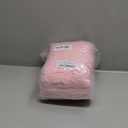 6 Pack Cocktail Spandex Tablecloth 32"x43" Pink Stretch Square Corners Cocktail Table Cover Fitted High Top Round Table for Bar Wedding Birthday Party Banquet