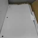 Wire Shelf Covers for Pantry, Premium Engineered Wood Shelf Covers for Wire Shelving, Wire Rack Covers for Closet, Laundry Room, Easy Assembly, White (5pcs, 28" W x 16" D), Pending Patent