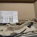 Delta Trinsic Brushed Gold Kitchen Faucet with Pull Down Sprayer, Modern Single Hole Kitchen Sink Faucet, Single Handle, Champagne Bronze 9159-CZ-DST