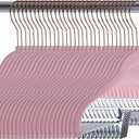 Tosnail 30 Pack Kids Velvet Hangers Children's Clothes Hangers Baby Hangers with Clips - Pink