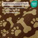 Waterproof 3x14ft Rug Runners for Hallways Non Slip for Dogs, Brown Paws