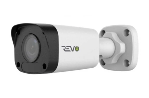 REVO 4MP Mini Fixed Bullet Network Camera with Audio RUCB36-1AX