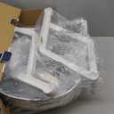 Drive Medical PreserveTech Universal Raised Toilet Seat with Handles, White