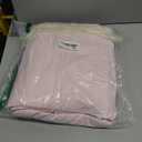 VM VOUGEMARKET Pink Full Duvet Cover Set 3 Pieces Lace Bedding Set Simple Cozy Plaid Checkered Comforter Cover with Zipper Ties for Teen Girls