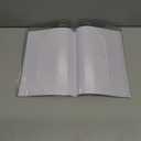A5 Plastic Clear Book Cover. a5 Clear Notebook Cover 6.1 x8.7X 0.78 inches - Pack of 7
