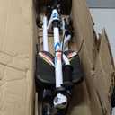 Swing Scooter for Kids, 3 Wheels Foldable Wiggle Kick Scooter Push Drifting with 4 Adjustable Handlebar & 2 Rear LED Wheel for Boys and Girls Ages 3-8 (White)