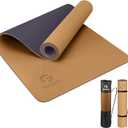 Gruper Yoga Mat Non Slip, Eco Friendly Fitness Exercise Mat with Carrying Strap,Pro Yoga Mats for Women,Workout Mats for Home, Pilates and Floor Exercises