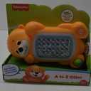 Fisher-Price Baby Learning Toy Linkimals A to Z Otter with Music & Lights for Infants Ages 9+ Months, Compatible Only with Linkimals Items