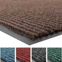 Notrax 109 Industrial Door Mat, 3' x 4' Entrance Mat, Heavy Duty Commercial Rug for Businesses, Welcome Lobbies, Garage, and Mudroom, Made in the USA, Brown, Brush Step 109S0034BR