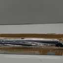 Luvenia Black Decorative Curtain Rod,Adjustable Curtain Rods For Windows 30 to 88 Inch(2.5-7.3Ft),Long Curtain Rod For Bedroom, Living Room,Kitchen,Farmhouse