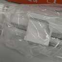 Reinforced 55" Wide Retractable Baby Gates for Doorways to Prevent Crawling Under, Outdoor Retractable Gate, Mesh Child Safety Gates for Toddlers, Indoor/Outdoor Baby Gate for Deck/Porch/Patio, White (33" Tall x 55" Wide With Reinforced Bar)