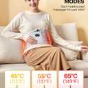 ALLJOY 67" Cordless Heating Pad for Back Pain Relief FSA Eligible HSA, 10000mAh Lower Back Massager with 3 Heat 3 Vibration, Portable Heating Pad for Cramps, Birthday Gifts for Women Men Mom Dad