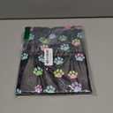 Wazzasoft for iPad Air 11 inch case with Keyboard M3/M2, Air 5th/4th Generation 10.9'', Pro 11 Case with Pencil Holder Folio Women Girl Cute Kawaii for Apple Tablet Cover Air 11 M3/M3, Paw