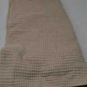 Amlie Home Chenille Waffle Throw Blanket for Couch, Reversible Soft Cozy Knit Blanket Lightweight Warm Decorative Throw for Sofa, Bed, Living Room, 50"x60", Beige