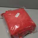 DETUM Red Rug 2x6 Feet - Fluffy Red Runner Rugs for Bedroom Shaggy 2' X 6' Living Room Rug Soft Rugs for Kids Room Non-Slip Nursery Office Dorm Washable Carpets Home Decor