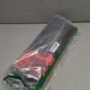 Red Kitchen Rugs and Mats Set of 2 Red Rose Cushioned Anti Fatigue Kitchen Rugs Set Non-Skid Washable Kitchen Floor Mats Runner Rug for Kitchen Sink Laundry (Red)