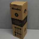 Riveira 9 Pieces Teak Wooden Spoons For Cooking  Premium & Durable Organic Teak Wooden Cooking Utensils  Non Stick Wooden Spatula For Cooking  Non Toxic Utensil Set With Holder & Spoon Rest