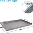 Full-Size Griddle Inserts for Weber Spirit I & II 300 Series, Flat Top Griddle Plate for Weber Spirit E-310/E-320 S-310/S-320 Spirit II E/S-310 E/S-320 Series, Replace for 6787