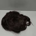 Dark Brown Wig for Women Long Wavy Brown Wig Middle Part 26 Inch Wigs Heat Resistant Synthetic Wig for Daily Use