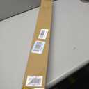 UNISHADES no Drill Cordless Roman Shades for Windows, 35" W 64" H - Light Filtering - Linen - Grey